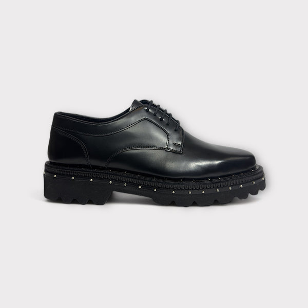 MERAI Black Patent Leather Shoes