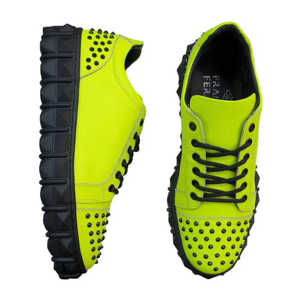 FRANCO FERALDI SNEAKER - NEON YELLOW