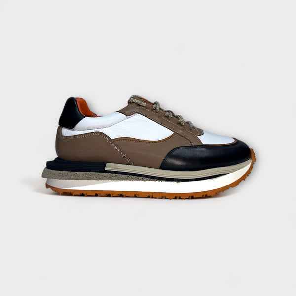 MERAI Brown & White Sneaker