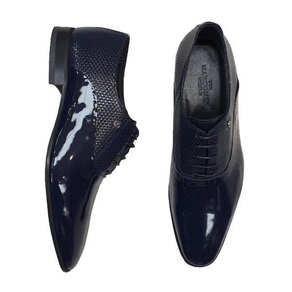 MARCOMEN SHOE - NAVY (GLOSSY)