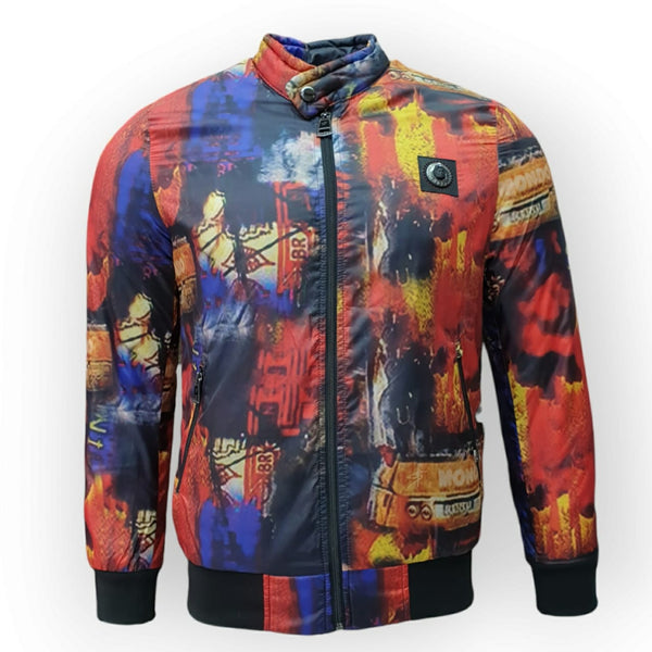 MONDO JACKET - MULTI COLORED